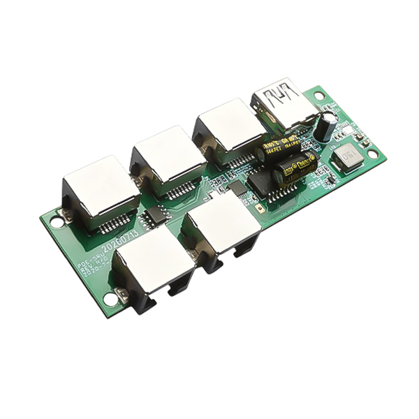 含POE RJ45网络接口扩展定制案例