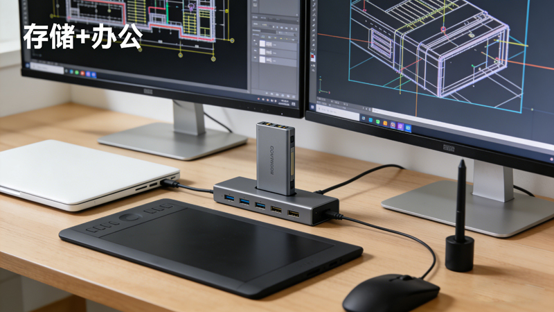 带存储功能扩展坞