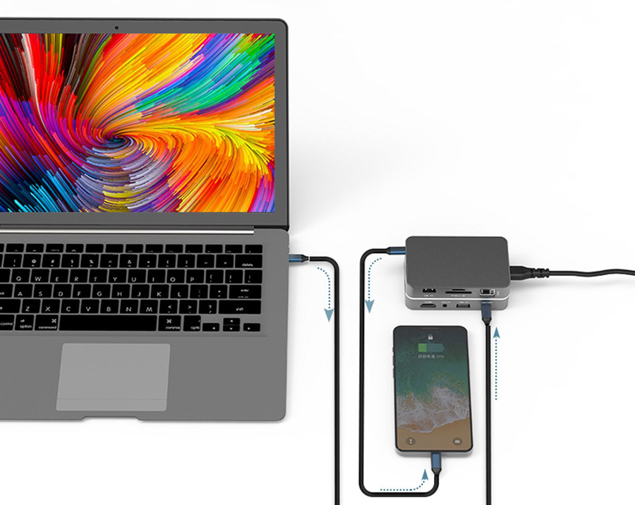 扩展坞100W PD快充