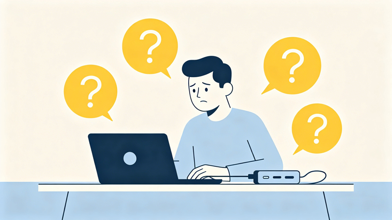 电脑不识别拓展坞