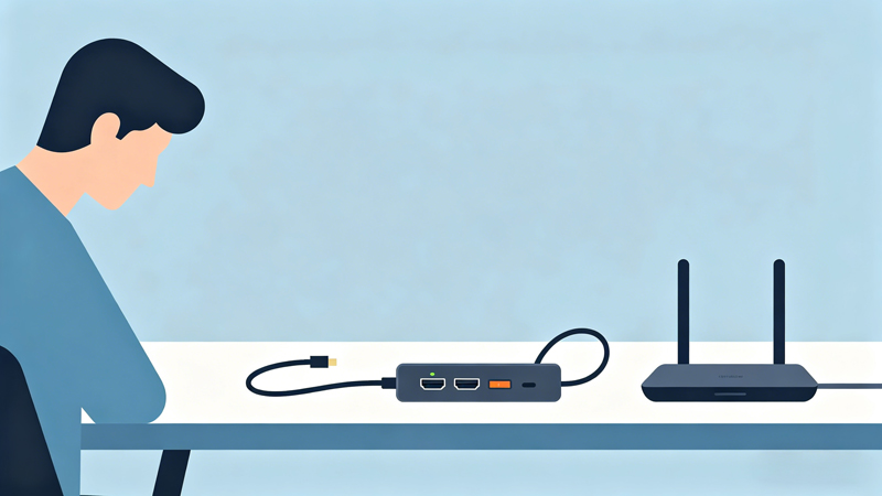 拓展坞网口连不上网