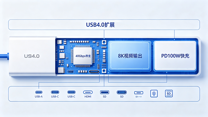 USB4.0扩展坞